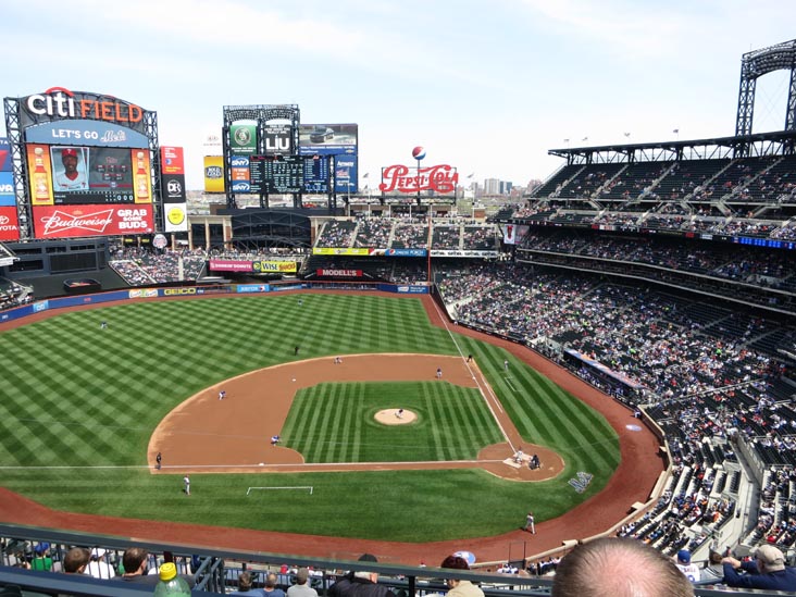 New York Mets vs. Philadelphia Phillies, Section 520, Citi Field, Flushing Meadows Corona Park, Queens, April 28, 2013