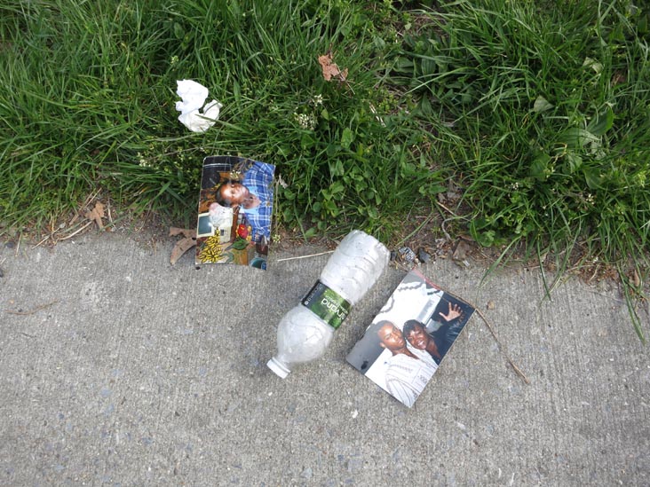 Pedestrian Access Along Northbound Whitestone Expressway Ramp, Corona, Queens, April 28, 2013