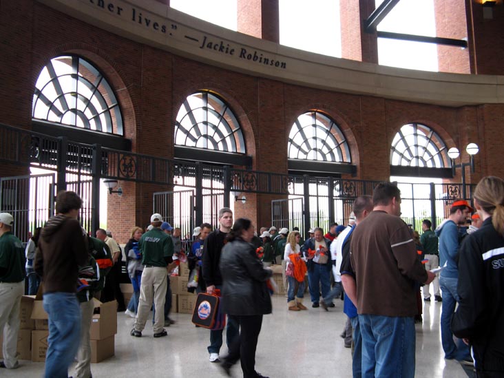 Jackie Robinson Rotunda, Citi Field, Flushing Meadows Corona Park, Queens, May 6, 2009