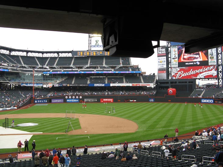 Field Level View, Citi Field, Flushing Meadows Corona Park, Queens, May 6, 2009