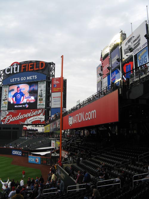 Field Level View, Citi Field, Flushing Meadows Corona Park, Queens, May 6, 2009