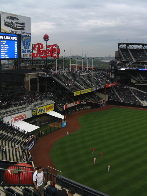 View From Section 538, Citi Field, Flushing Meadows Corona Park, Queens, May 6, 2009