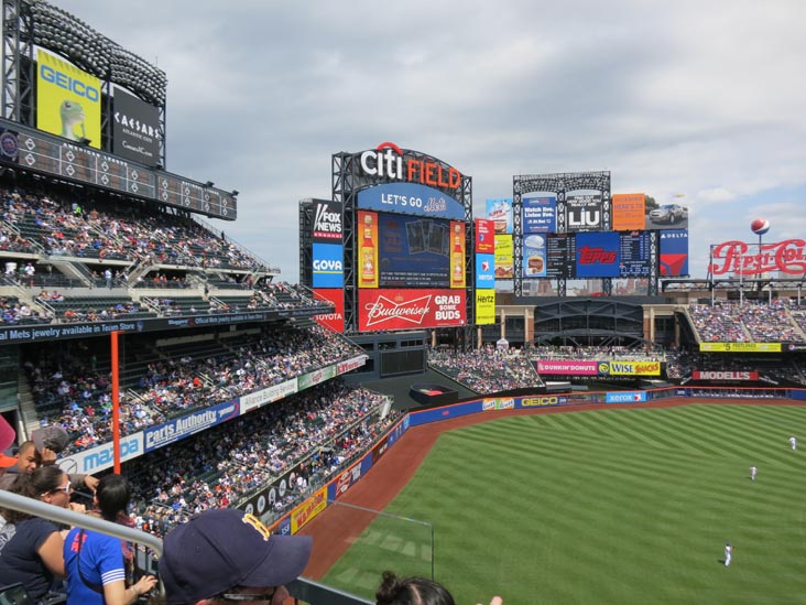 New York Mets vs. Arizona Diamondbacks, Section 427, Citi Field, Flushing Meadows Corona Park, Queens, May 6, 2012