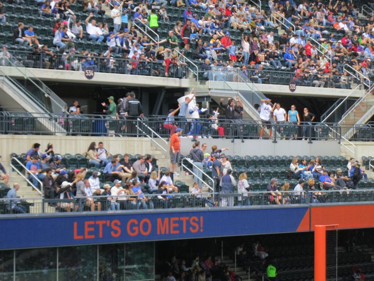 New York Mets vs. Arizona Diamondbacks, Section 427, Citi Field, Flushing Meadows Corona Park, Queens, May 6, 2012