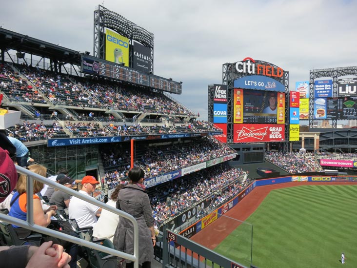 New York Mets vs. Arizona Diamondbacks, Section 427, Citi Field, Flushing Meadows Corona Park, Queens, May 6, 2012