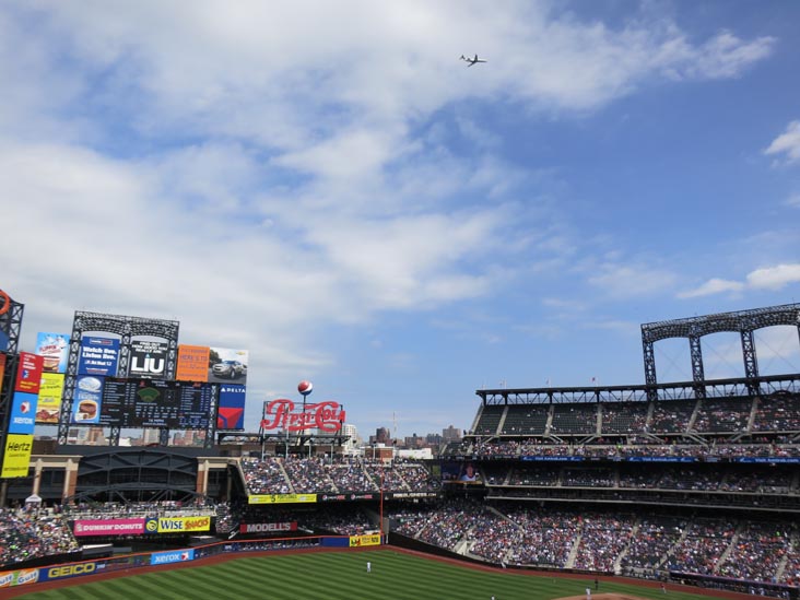 New York Mets vs. Arizona Diamondbacks, Section 427, Citi Field, Flushing Meadows Corona Park, Queens, May 6, 2012