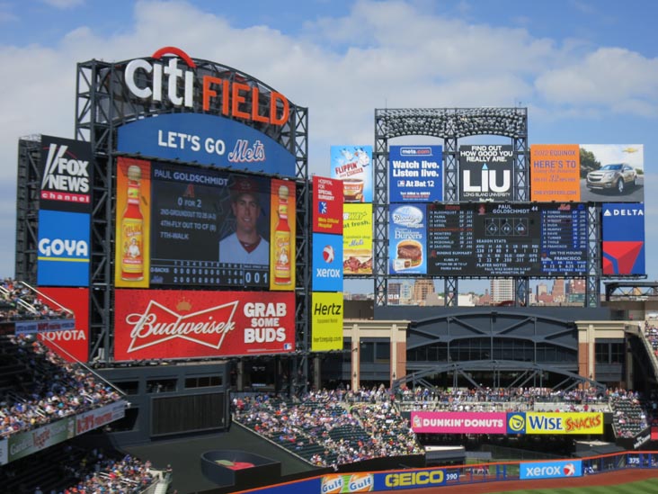 New York Mets vs. Arizona Diamondbacks, Section 427, Citi Field, Flushing Meadows-Corona Park, Queens, May 6, 2012