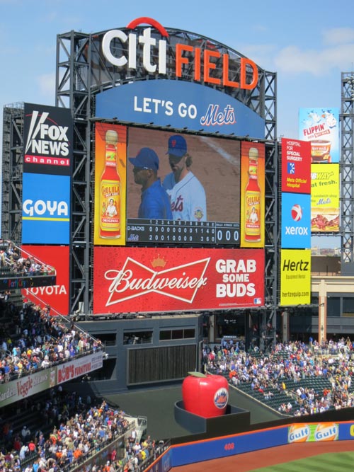 New York Mets vs. Arizona Diamondbacks, Section 427, Citi Field, Flushing Meadows Corona Park, Queens, May 6, 2012