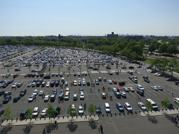 View Toward Manhattan From Citi Field, Flushing Meadows Corona Park, Queens, May 6, 2012