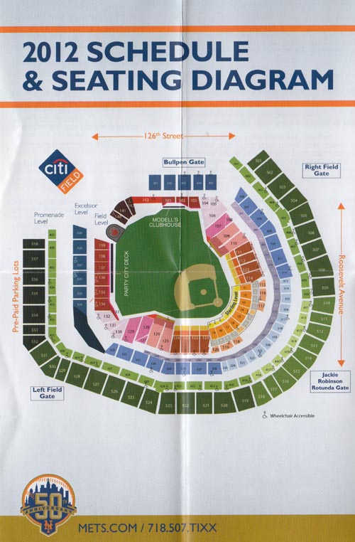 2012 Mets Schedule