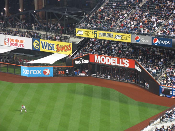 Right Field Signage, New York Mets vs. Philadelphia Phillies, Citi Field, Flushing Meadows Corona Park, Queens, May 7, 2009