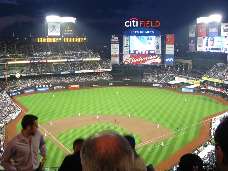 View From Section 512, New York Mets vs. Philadelphia Phillies, Citi Field, Flushing Meadows Corona Park, Queens, May 7, 2009