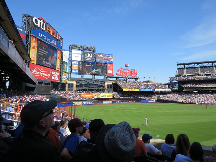 New York Mets vs. Philadelphia Phillies, Section 132, Citi Field, Flushing Meadows Corona Park, Queens, May 11, 2014