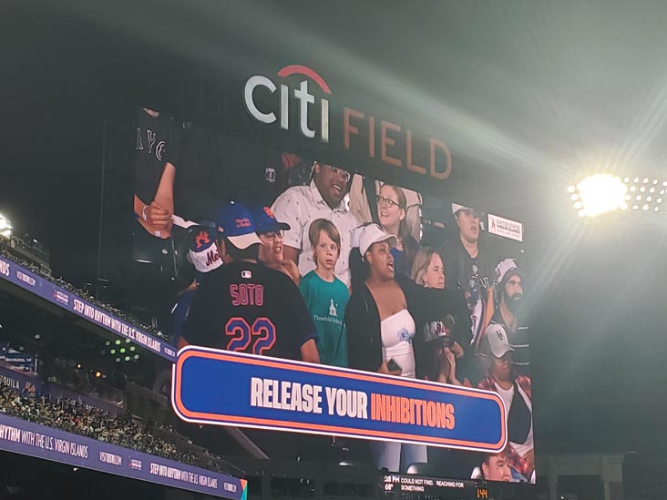 Eighth Inning Sing-a-Long, New York Mets vs. Atlanta Braves, Citi Field, Flushing Meadows Corona Park, Queens, June 26, 2025