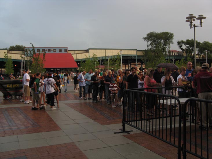 Gate Outside Jackie Robinson Rotunda, Citi Field, Flushing Meadows Corona Park, Queens, August 21, 2009