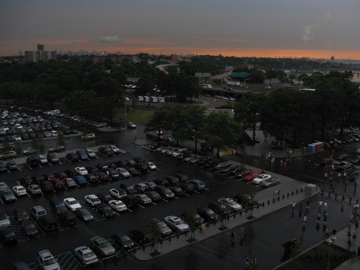 Manhattan Skyline From Citi Field, Flushing Meadows Corona Park, Queens, August 21, 2009
