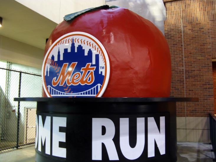Shea Stadium Home Run Apple, Citi Field, Flushing Meadows Corona Park, Queens, August 21, 2009
