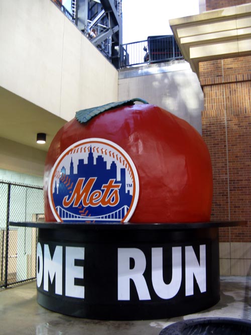 Shea Stadium Home Run Apple, Citi Field, Flushing Meadows Corona Park, Queens, August 21, 2009