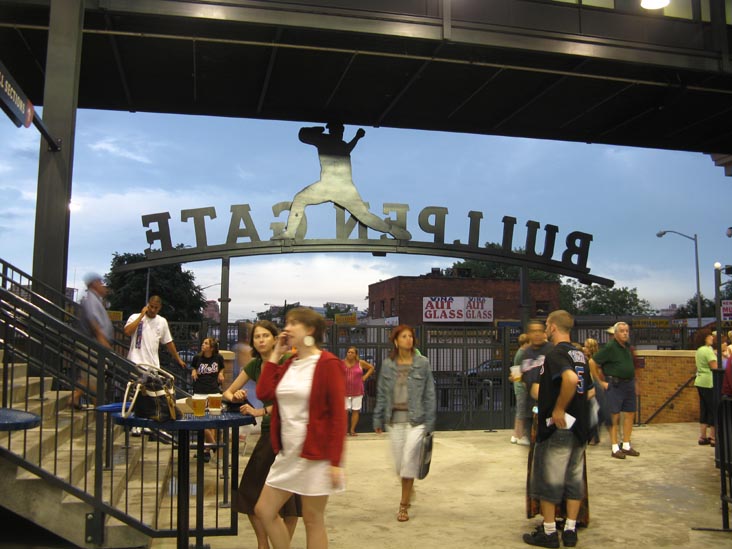 Bullpen Gate, Citi Field, Flushing Meadows Corona Park, Queens, August 21, 2009