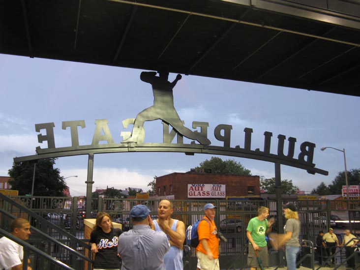Bullpen Gate, Citi Field, Flushing Meadows Corona Park, Queens, August 21, 2009
