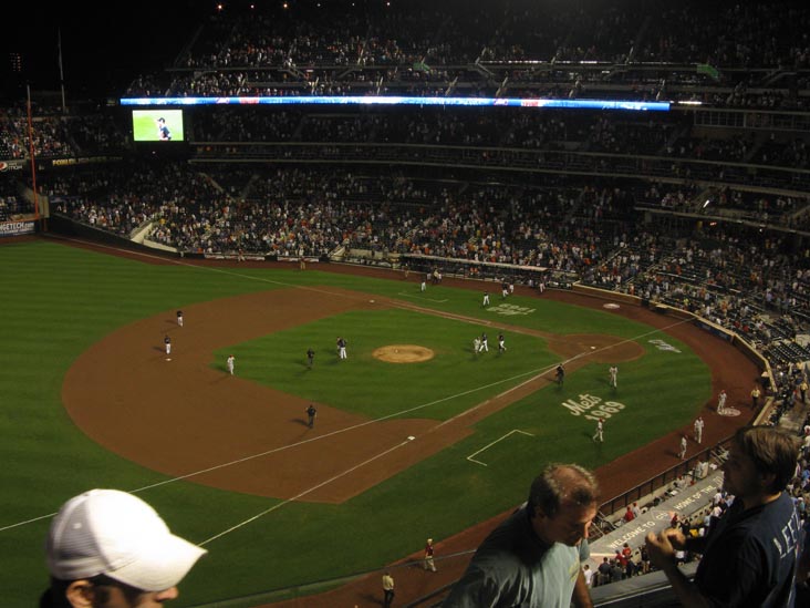 Mets Win, View From Section 426, New York Mets vs. Philadelphia Phillies, Citi Field, Flushing Meadows Corona Park, Queens, August 21, 2009