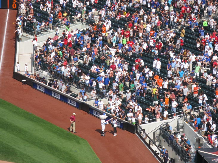 T-Shirt Launch, View From Section 518, New York Mets vs. Philadelphia Phillies, Citi Field, Flushing Meadows Corona Park, Queens, August 24, 2009
