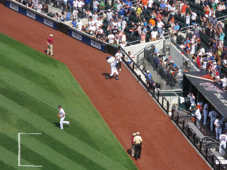 T-Shirt Launch, View From Section 518, New York Mets vs. Philadelphia Phillies, Citi Field, Flushing Meadows Corona Park, Queens, August 24, 2009
