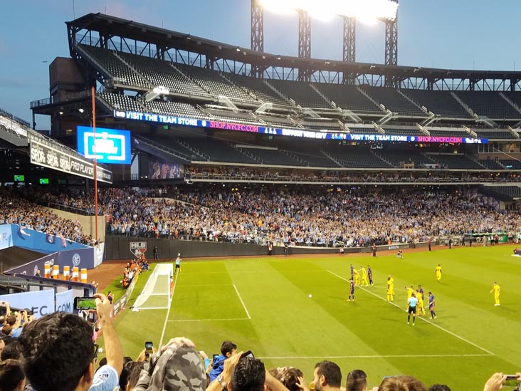 NYCFC vs. Columbus Crew, Citi Field, Flushing Meadows Corona Park, Queens, October 22, 2017
