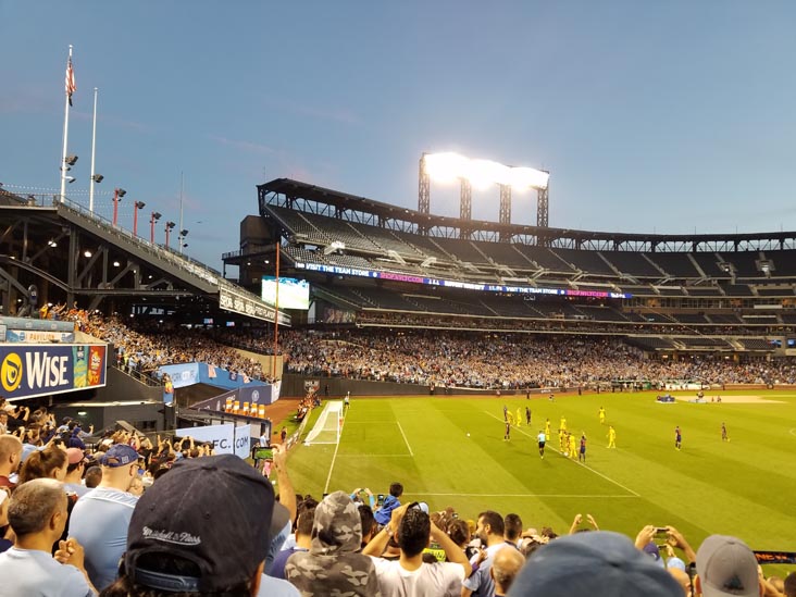 NYCFC vs. Columbus Crew, Citi Field, Flushing Meadows Corona Park, Queens, October 22, 2017