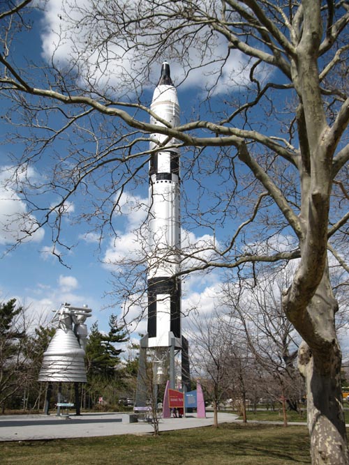 Rocket Park, New York Hall of Science, 47-01 111th Street, Flushing Meadows Corona Park, Queens