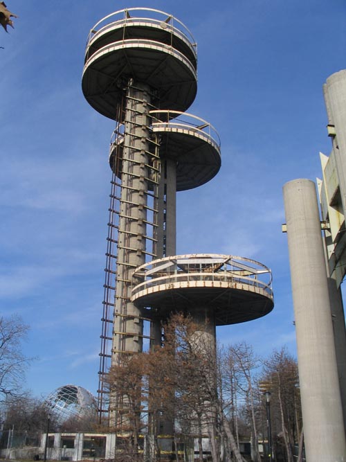 New York State Pavilion, Flushing Meadows Corona Park, Queens, February 3, 2006