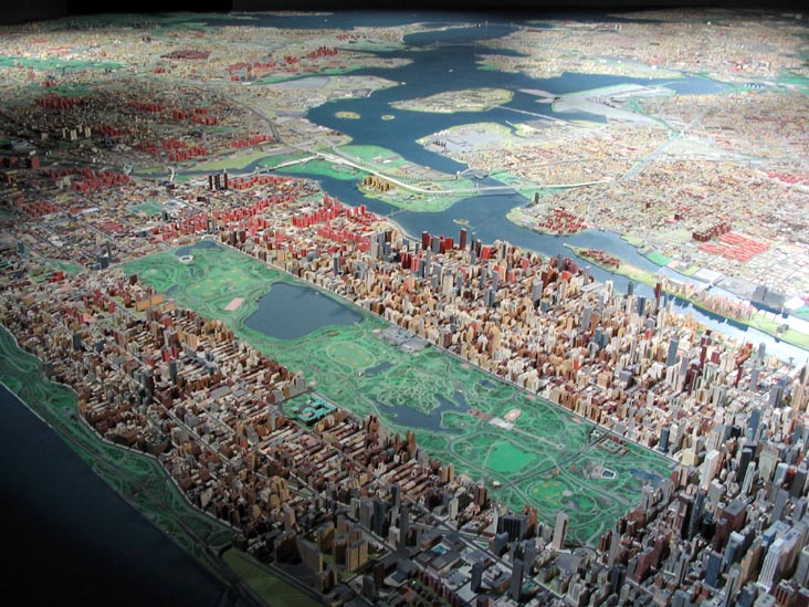 The Panorama of the City of New York, Queens Museum of Art, Flushing Meadows Corona Park, Queens