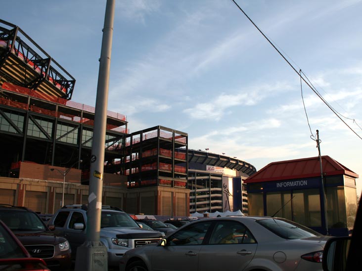 Citi Field Progess, Flushing Meadows Corona Park, Queens, April 10, 2008