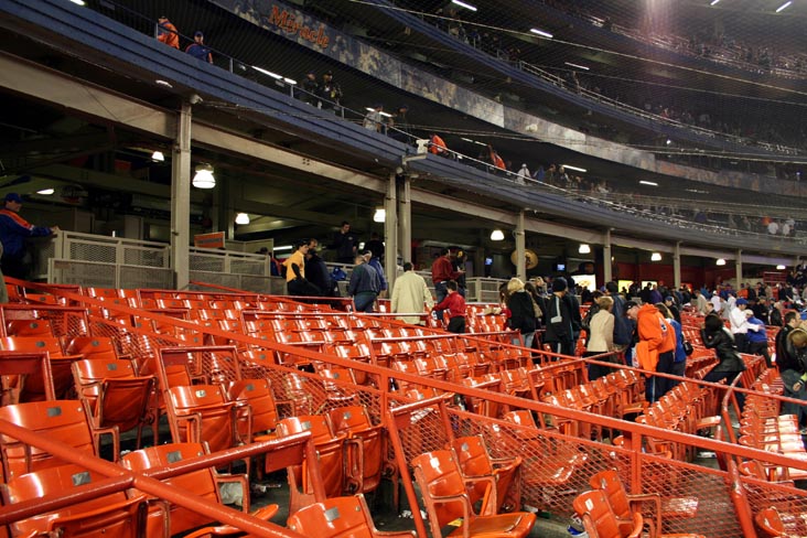 Field Boxes, New York Mets vs. Philadelphia Phillies, Shea Stadium, Flushing Meadows Corona Park, Queens, April 10, 2008