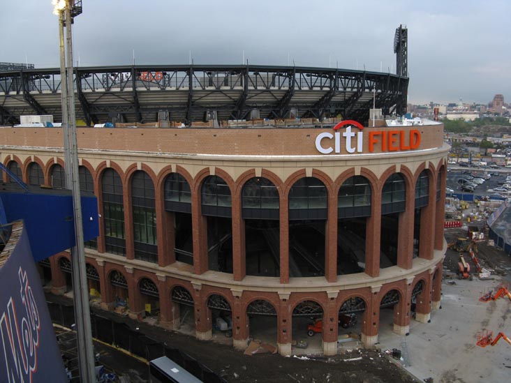 Citi Field From Shea Stadium, Flushing Meadows Corona Park, Queens, September 28, 2008