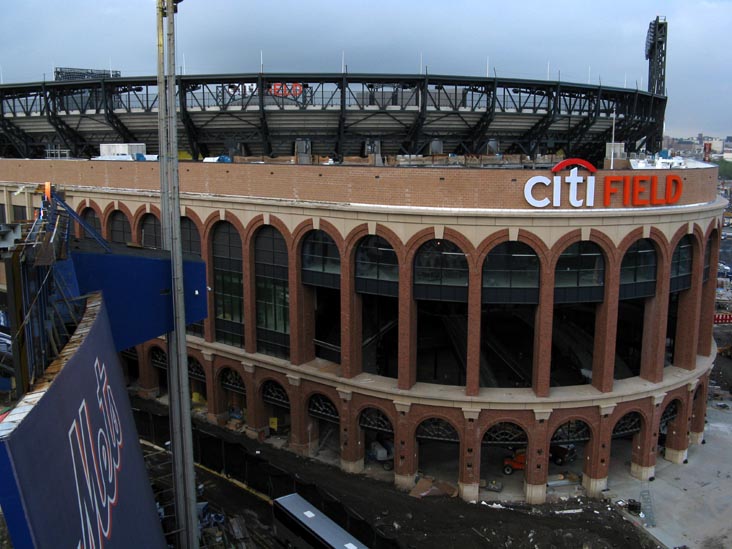Citi Field From Shea Stadium, Flushing Meadows Corona Park, Queens, September 28, 2008