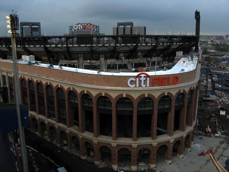 Citi Field From Shea Stadium, Flushing Meadows Corona Park, Queens, September 28, 2008
