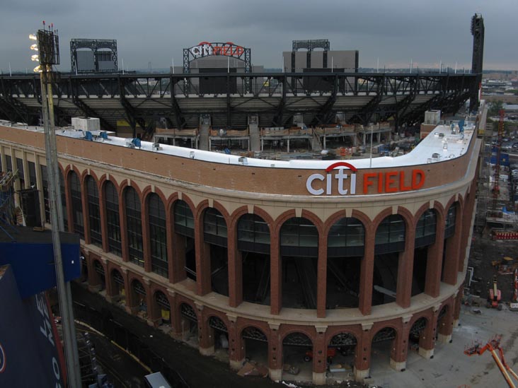 Citi Field From Shea Stadium, Flushing Meadows Corona Park, Queens, September 28, 2008