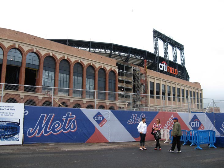 Citi Field From Shea Stadium, Flushing Meadows Corona Park, Queens, September 28, 2008
