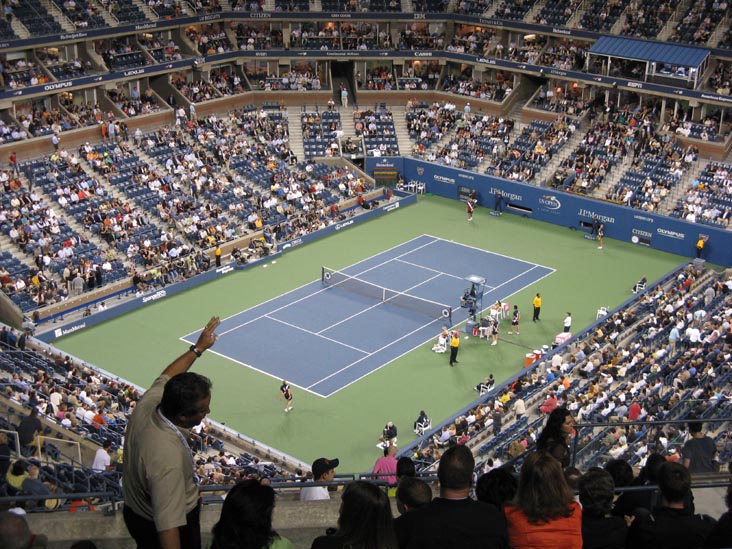 US Open Night Session, Flushing Meadows Corona Park, Queens, September ...