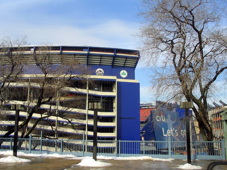 Shea Stadium From Willets Point-Shea Stadium 7 Train Station, Flushing Meadows Corona Park, Queens