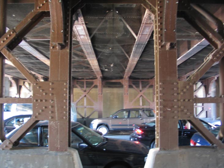 Underneath the LIRR Tracks at 71st Avenue, Forest Hills, Queens