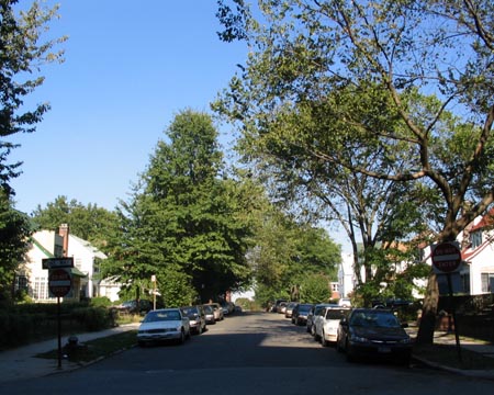 Side Street off of Austin Street, Forest Hills, Queens