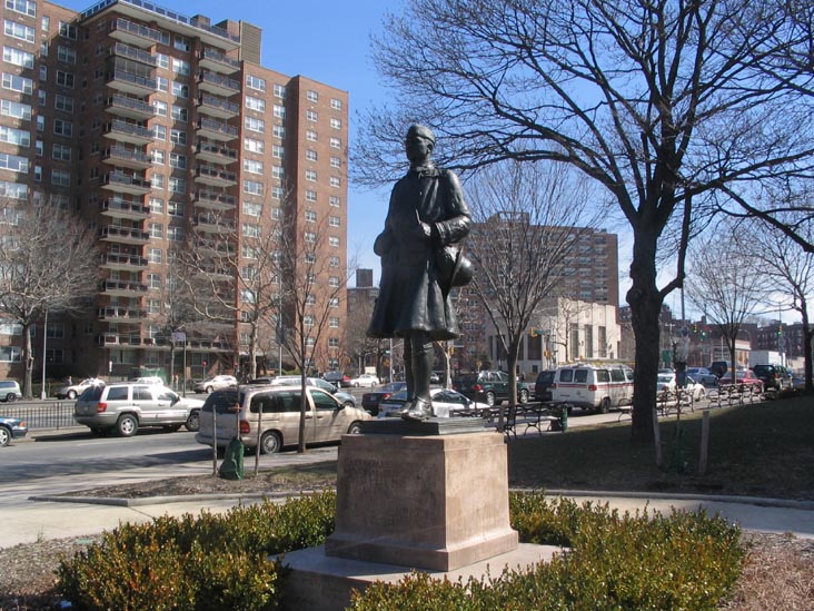 Captain Gerald MacDonald Statue, MacDonald Park, Forest Hills, Queens