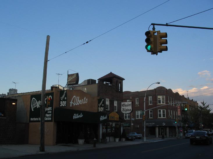 70th Avenue and Metropolitan Avenue, NW Corner, Forest Hils, Queens