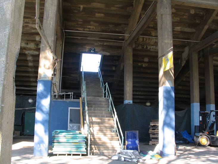 Stadium, West Side Tennis Club, View from Dartmouth Street, Forest Hills, Queens