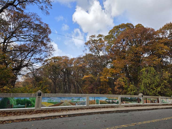 East Main Drive Crossing LIRR Tracks, Orange Trail, Forest Park, Queens, November 11, 2025