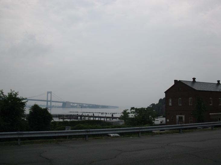 Throgs Neck Bridge From Fort Totten, Queens, July 3, 2011