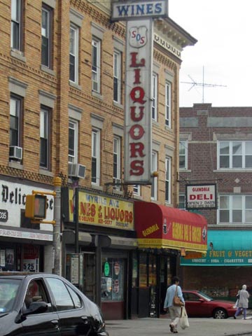 SOS Wines and Liquors, Myrtle Avenue, Glendale, Queens