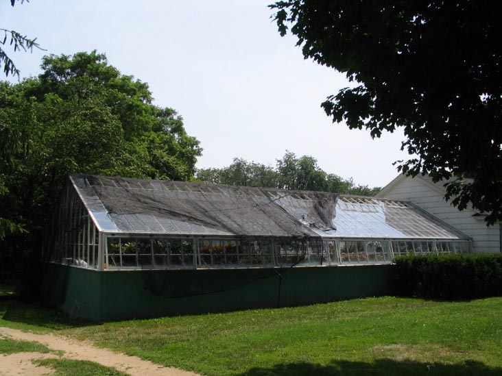 Greenhouse, Queens County Farm Museum, Glen Oaks, Queens, June 22, 2006